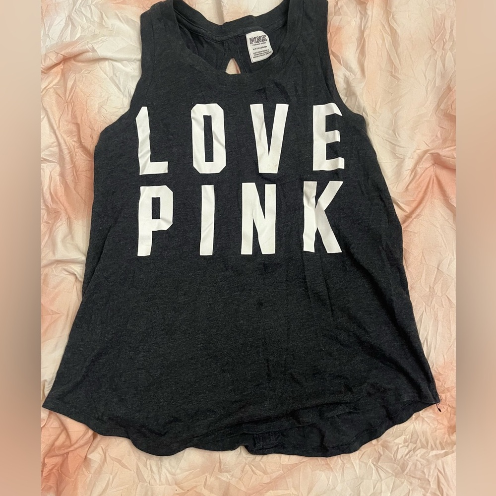 Pink tank top